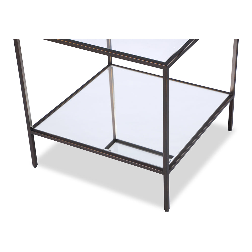 Oliver Side Table - Antique Bronze Finish LiangAndEimil 3