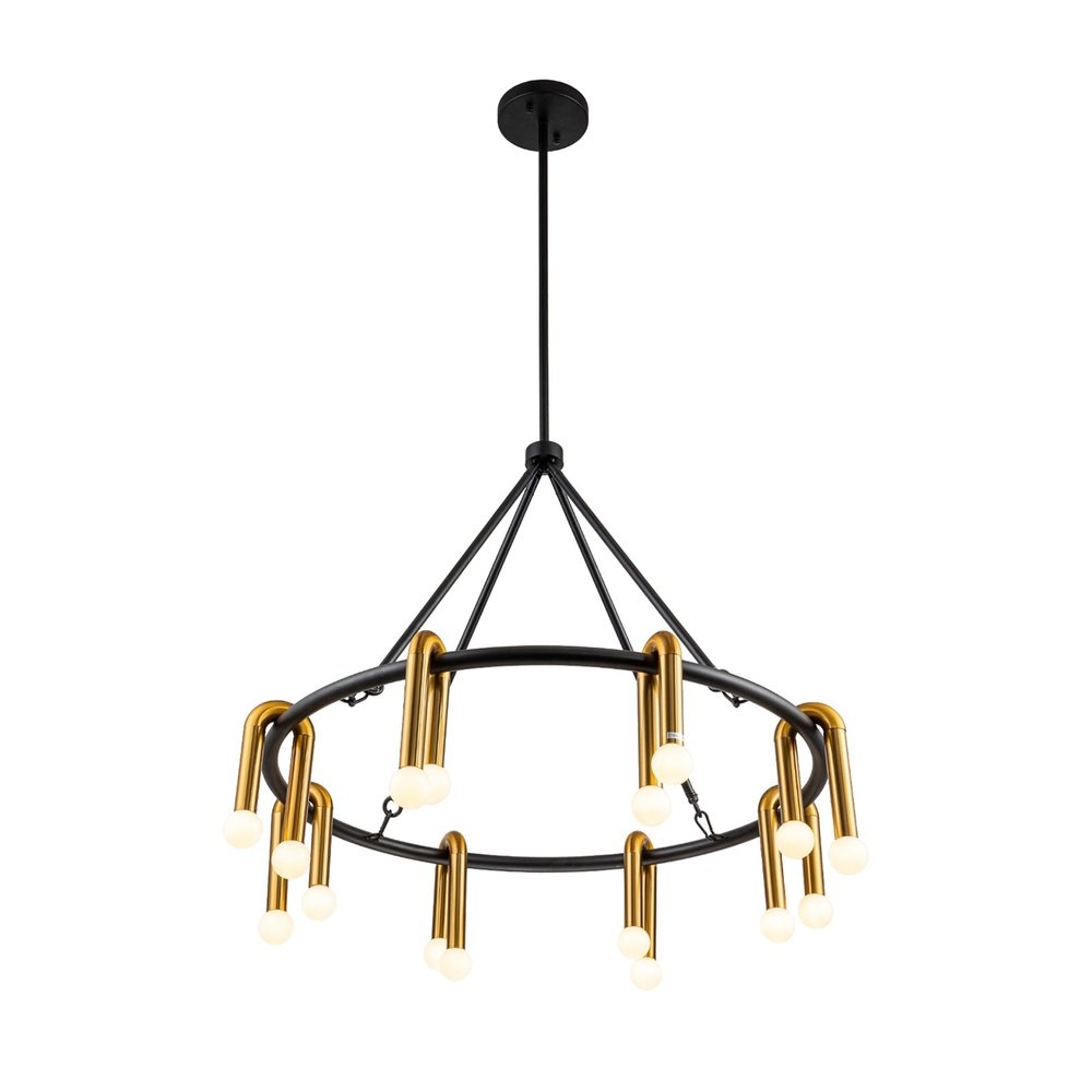 Liang & Eimil Melt 1 Pendant Lamp - Brushed Brass