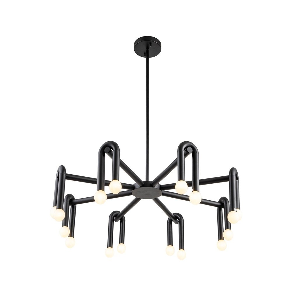 Melt 2 Pendant Lamp - Matt Black LiangAndEimil 1