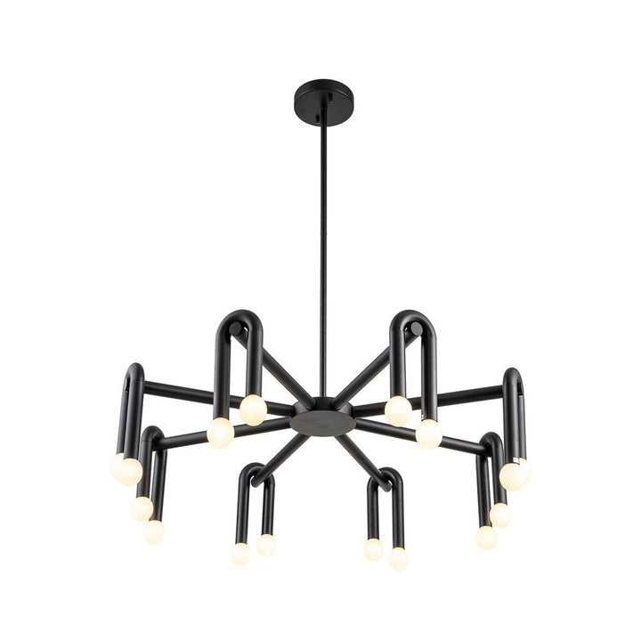 Melt 2 Pendant Lamp - Matt Black LiangAndEimil 1
