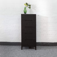 Twenty10 Designs Orchid Narrow Wenge Chest Of Drawers