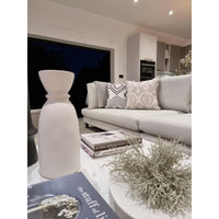 Olivia's Inca White Vase