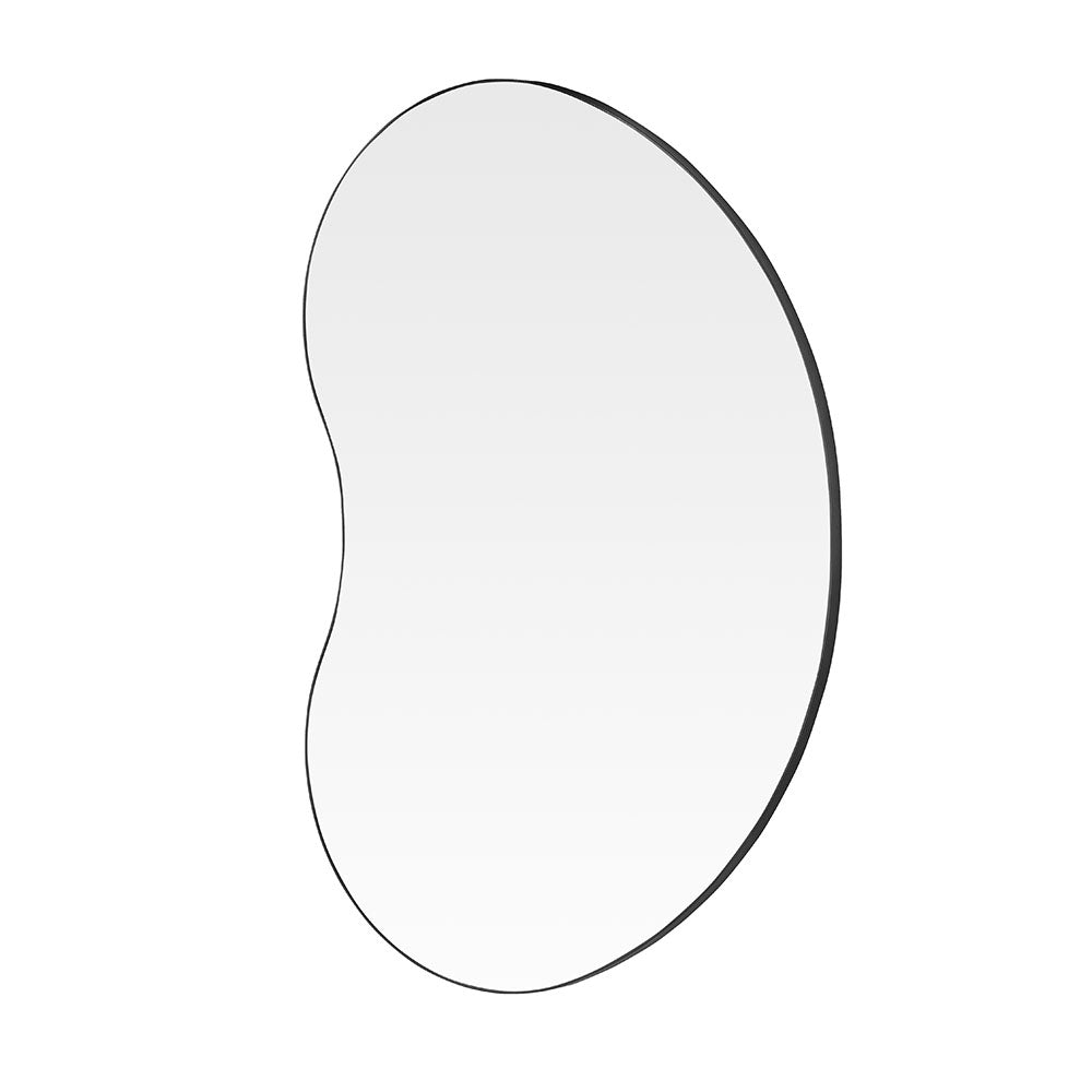 Olivia's Oman Pebble Wall Mirror in Black