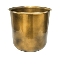 Ivyline Outdoor Hampton Antique Bronze Metal Planter