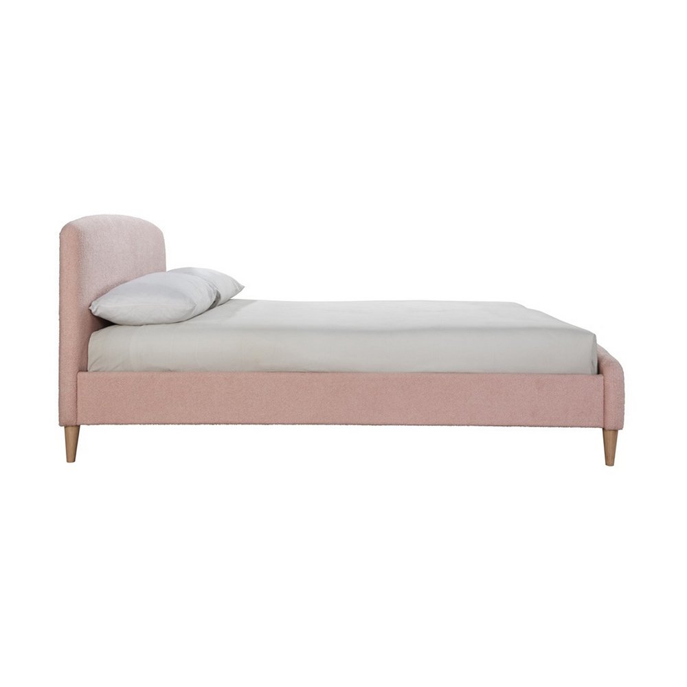 Olivia's Oscar Fabric Bed in Blush Pink