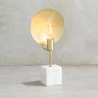 Olivia's Boutique Hotel Collection - Lamp With White Marble Base