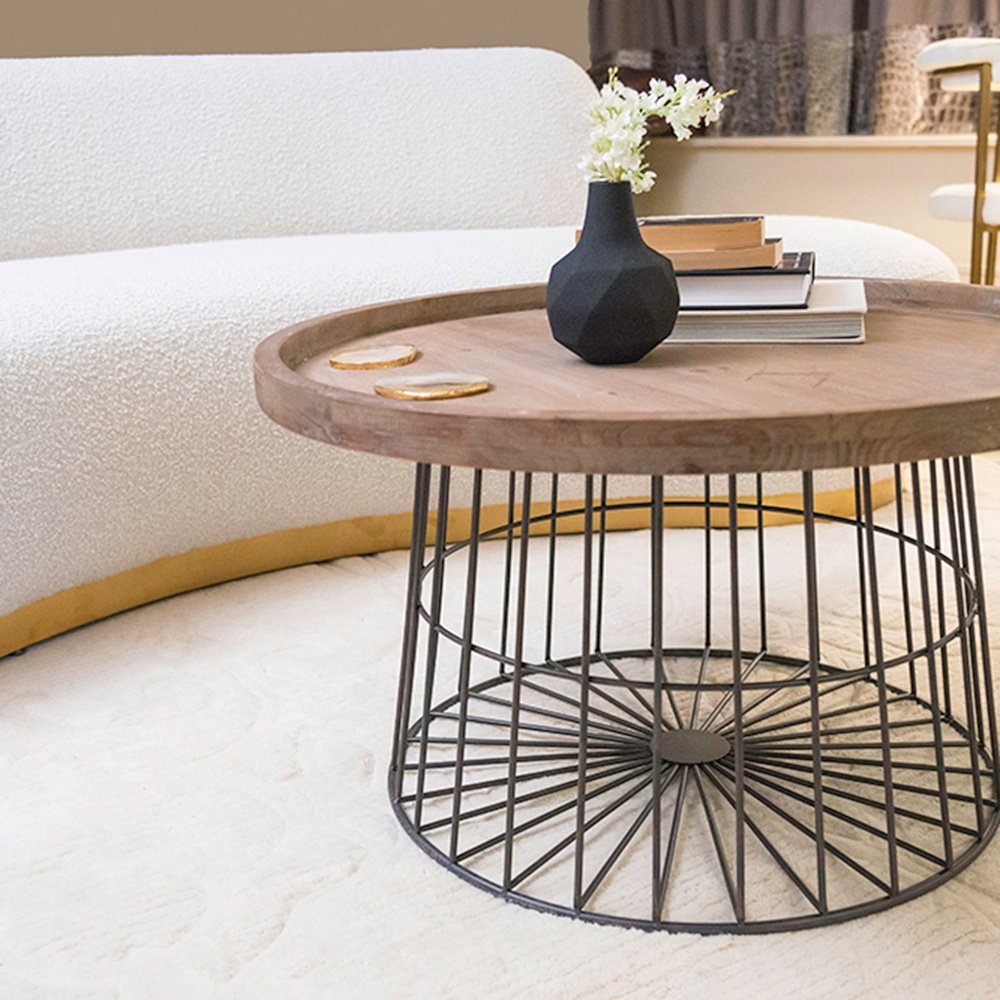  GalleryDirect-Gallery Interiors Menzies Boho Coffee Table-Brown 213 