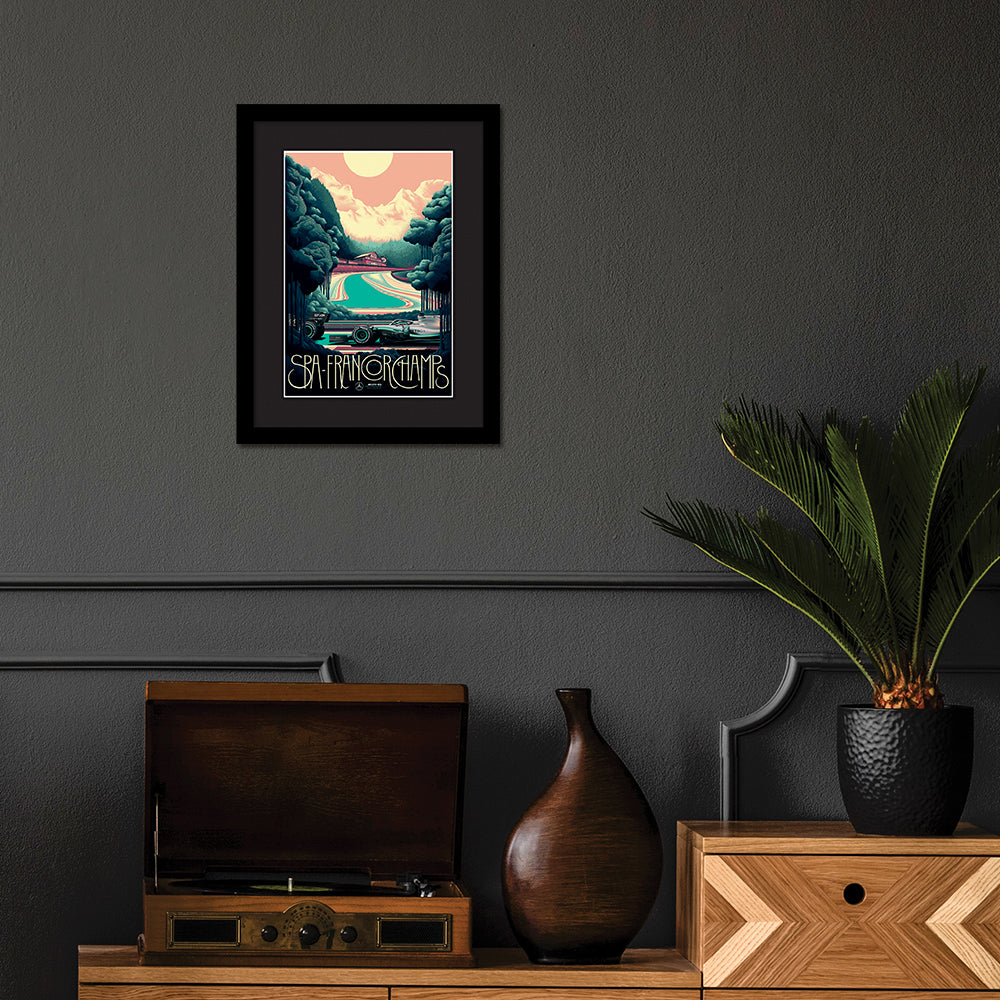 The Art Group Zoom F1 Spa Pre Framed