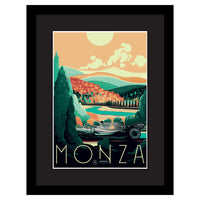 The Art Group Zoom F1 Monza Pre Framed