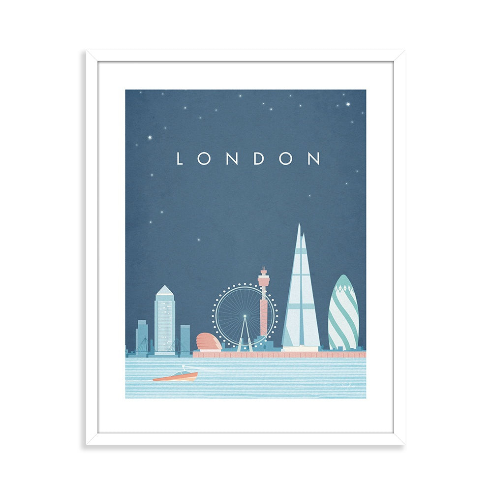 Henry Rivers London Framed Art 40x50cm The Art Group 1