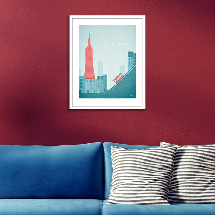 Henry Rivers San Francisco Framed Art 40x50cm The Art Group 2