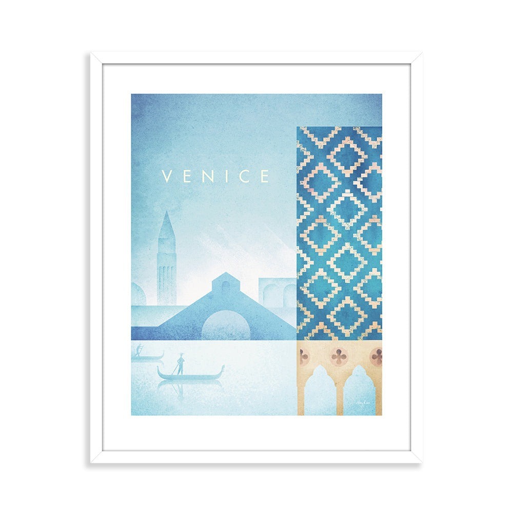 Henry Rivers Venice Framed Art 40x50cm The Art Group 1