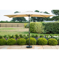 Maze Parasol Rectangular Parasol Beige