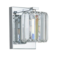 Quoizel Divine 1 Light Wall Light in Chrome