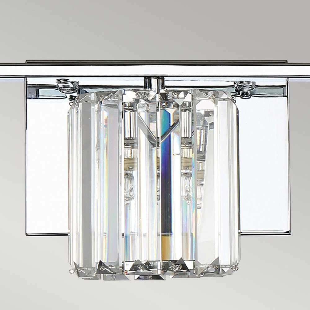 Quoizel Divine 3 Light Wall Light in Chrome