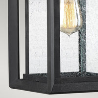 Quoizel Wakefield 1 Wall Lantern Light in Black