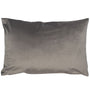 Malini Luxe Rectangle Cushion Grey