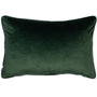 Malini Luxe Rectangle Cushion Pinegreen
