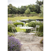 Garden Trading Rive Droite 4 Seater Bistro Set Clay