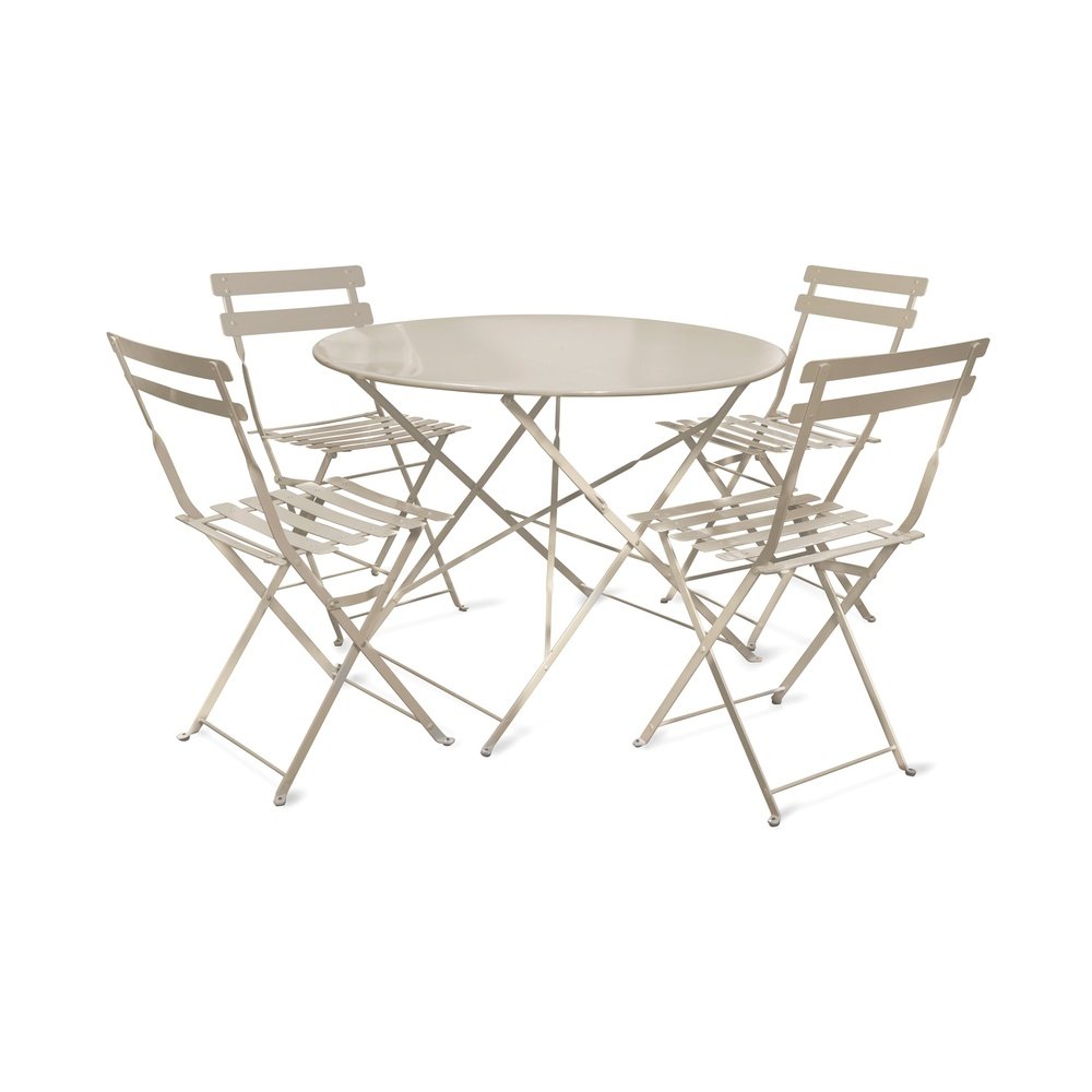 Garden Trading Rive Droite 4 Seater Bistro Set Clay