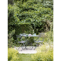 Garden Trading Rive Droite 4 Seater Bistro Set Carbon