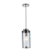 Elstead Lighting Reno 1 Light Pendant Light in Polished Nickel