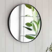 Garden Trading Cherington Round Wall Mirror 45cm in Steel