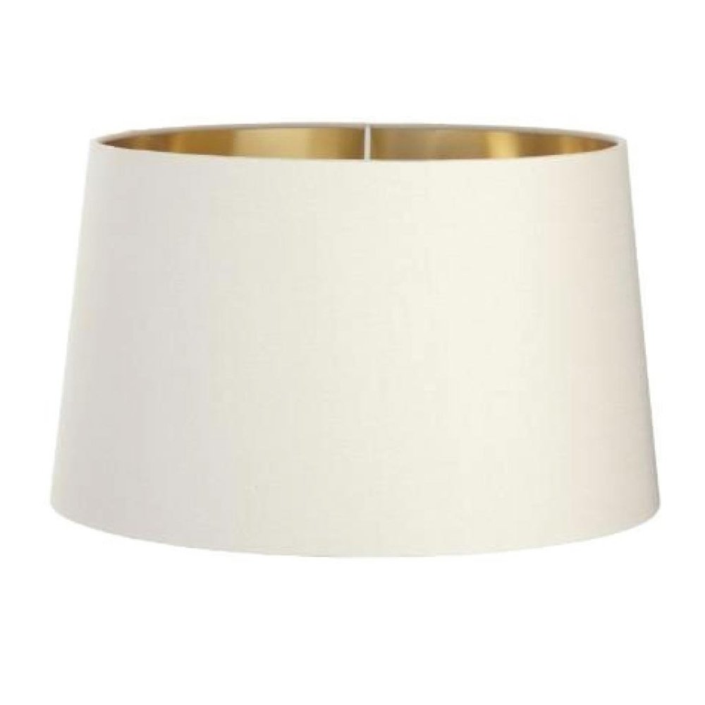RV Astley Soft Latte Shade With Gold Lining 40cm-RVAstley-Olivia's