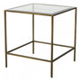 Gallery Interiors Rothbury Side Table in Bronze