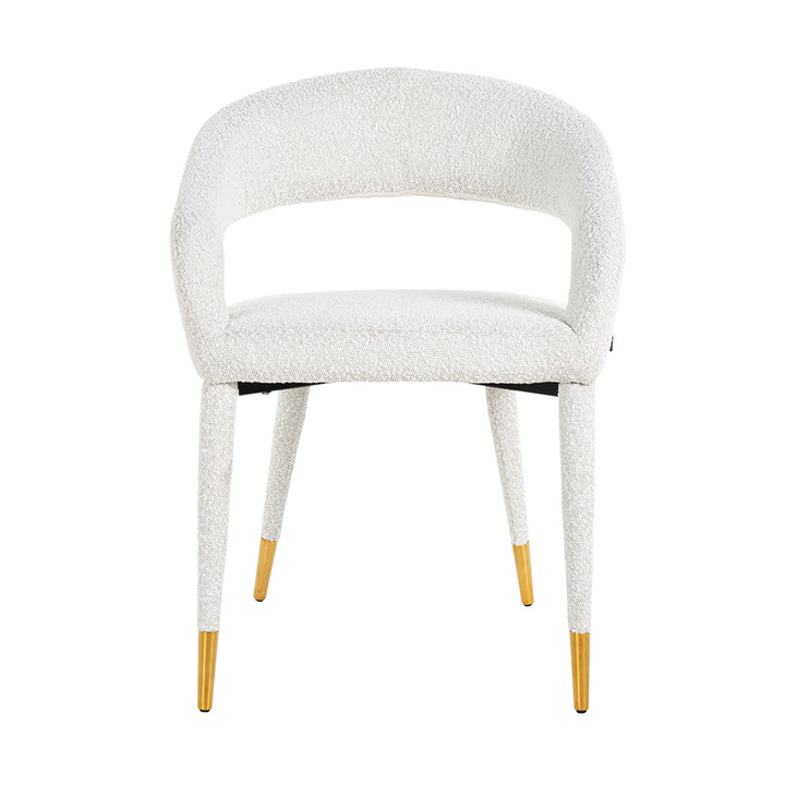 Gia Armchair White Bouclé | Outlet Olivia's 5