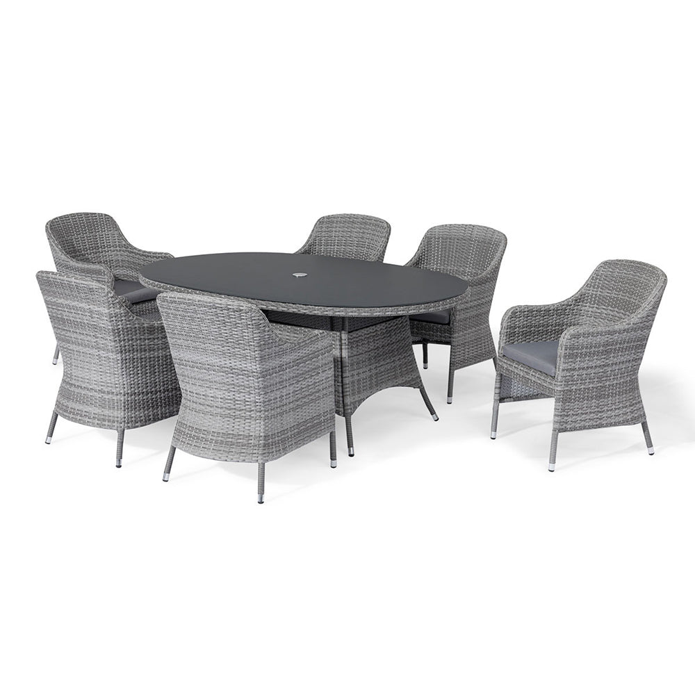 Olivia rattan dining online set