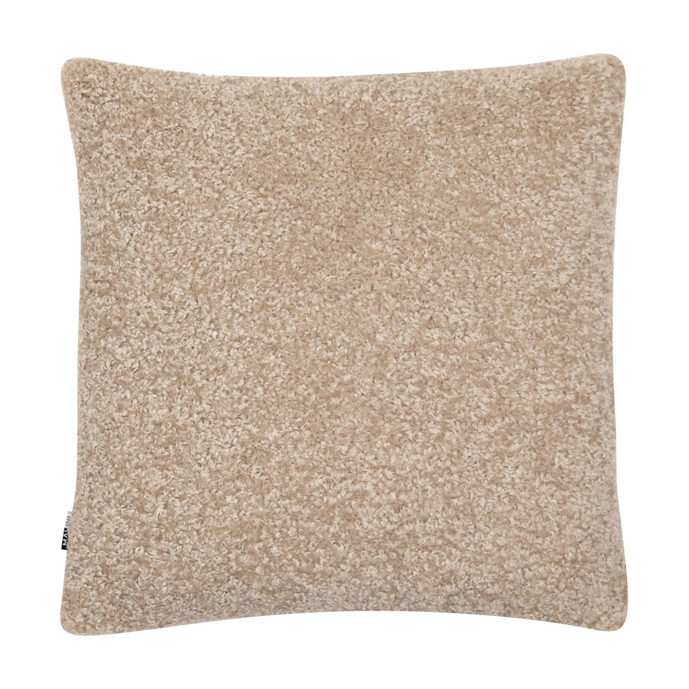 Malini Essence Cushion in Grey Faux Fur