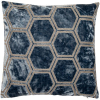 Malini Ivor Cushion Blue