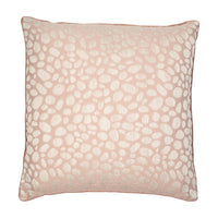 Malini Pebble Weave Cushion in Blush - 43 x 43cm