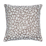 Malini Pebble Weave Cushion in Taupe - 43 x 43cm