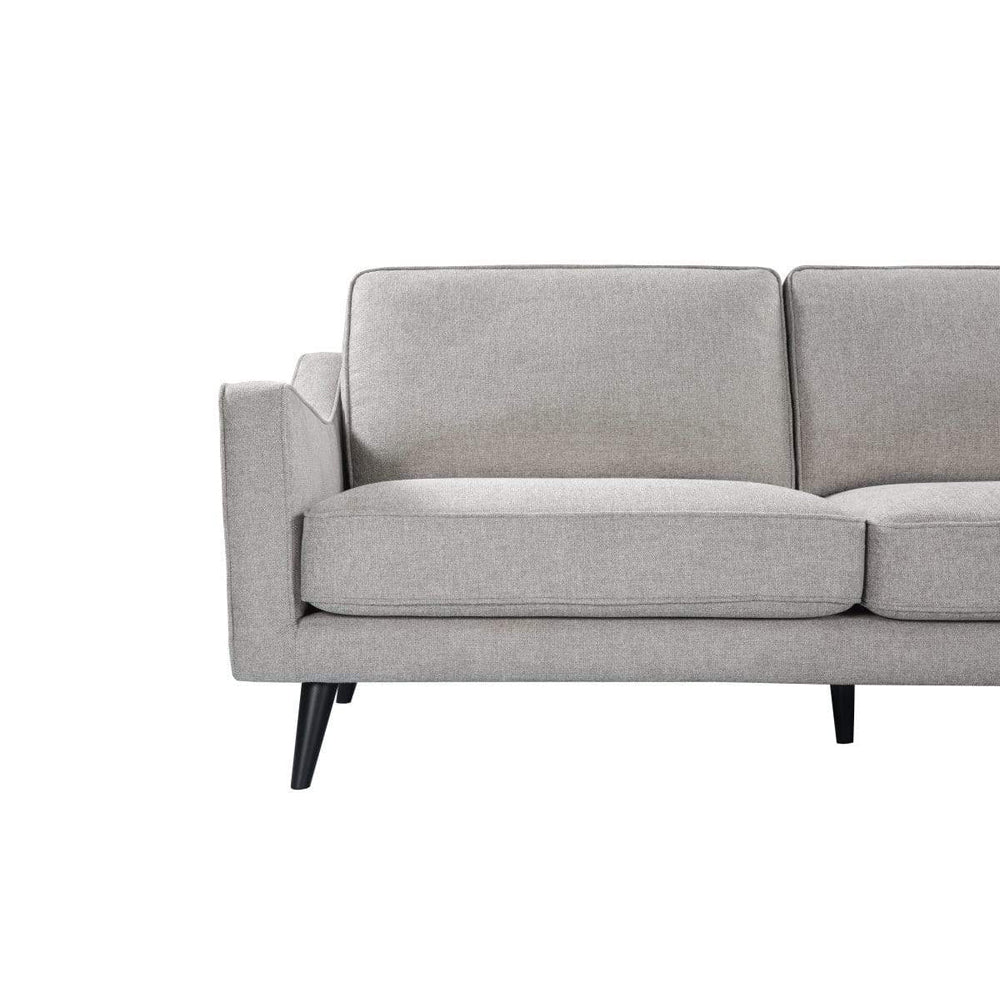 Twenty10 Designs Daffy Greige Linen 2.5 Seat Sofa