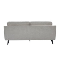 Twenty10 Designs Daffy Greige Linen 2.5 Seat Sofa