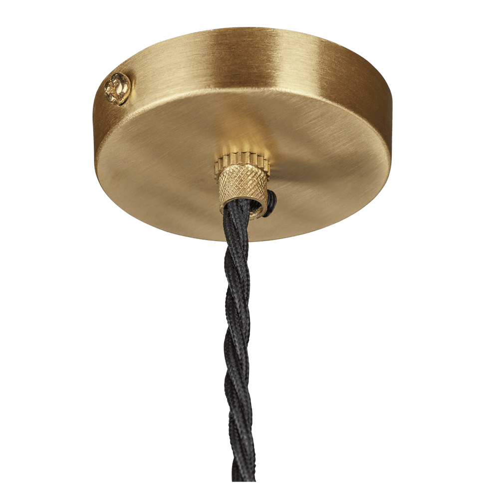  Industville-Industville Sleek Edison Pendant - 1 Wire - Brass-Brass 89 