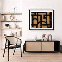 Liang & Eimil Rune Wall Art Black