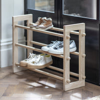 Garden Trading Hambledon Shoe Rack in Oak