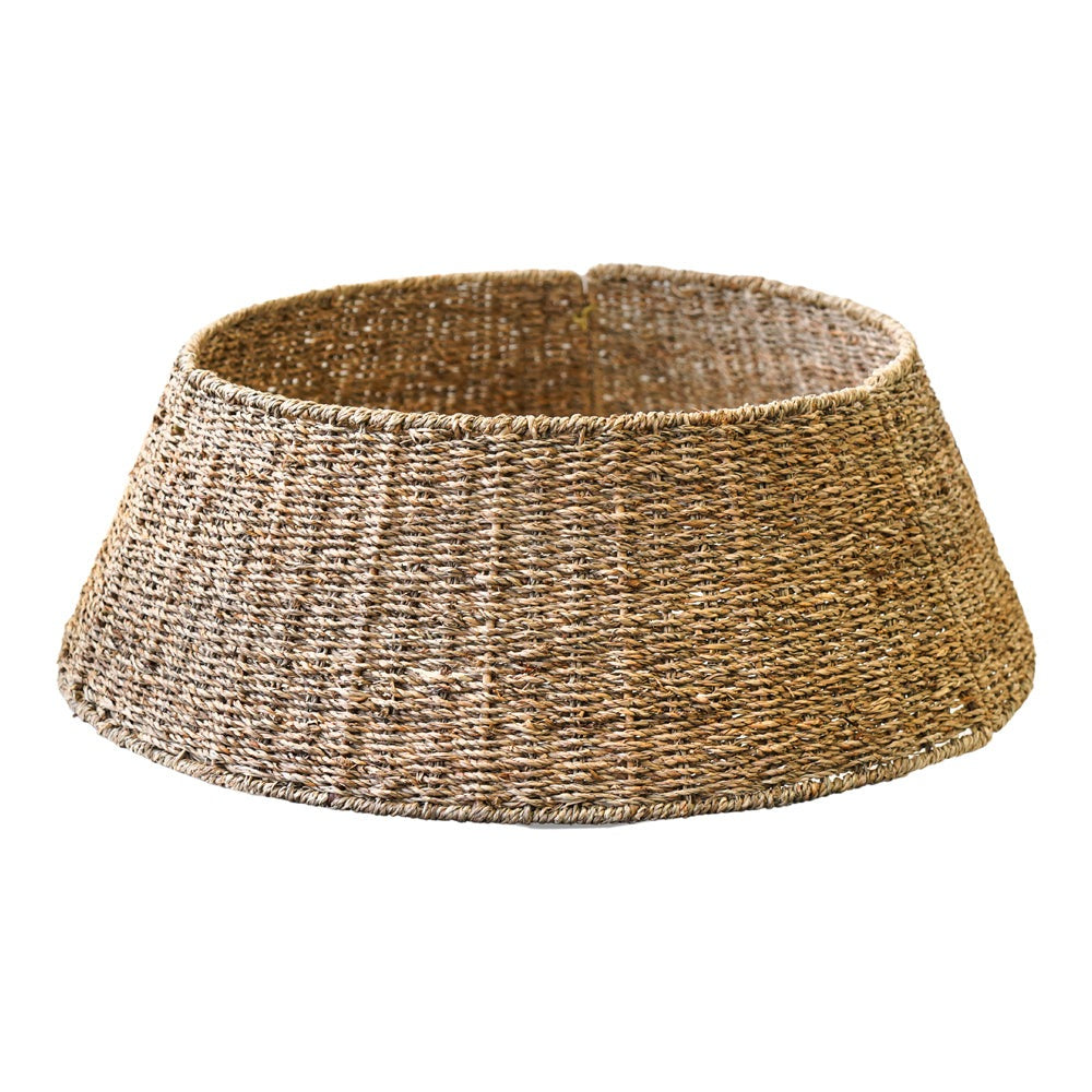 Set of 2 Contemporary Sea Grass Storage Baskets Brown - Olivia & May