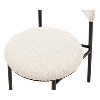 Liang & Eimil Set of 2 Nook Boucle Sand Dining Chairs