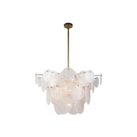 Liang & Eimil Adagio Pendant Lamp - White Antique Brass