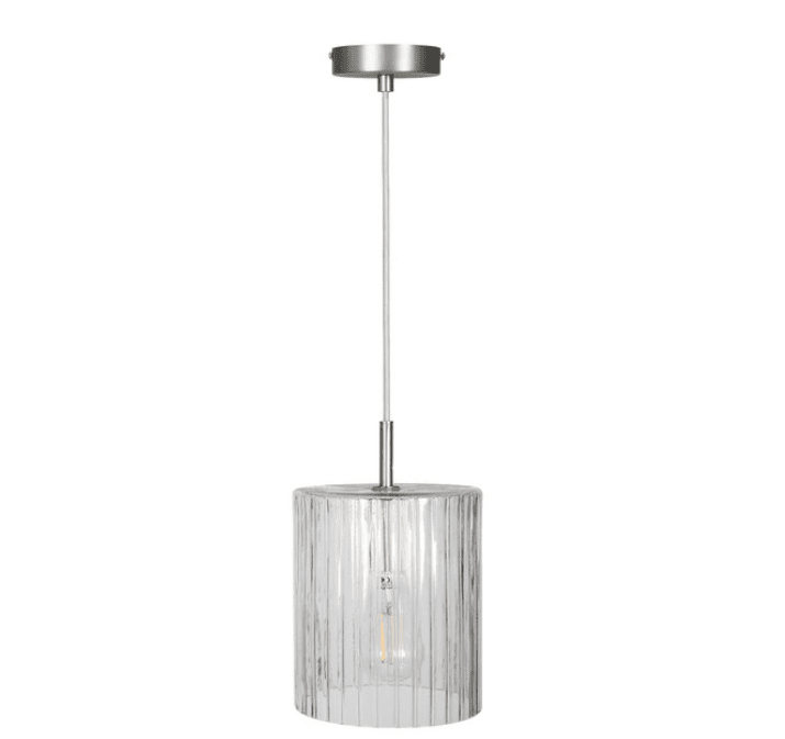 Garden Trading Clarendon Pendant Light in Clear Glass