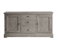 Gallery Interiors Mustique 2 Door, 3 Drawer Sideboard