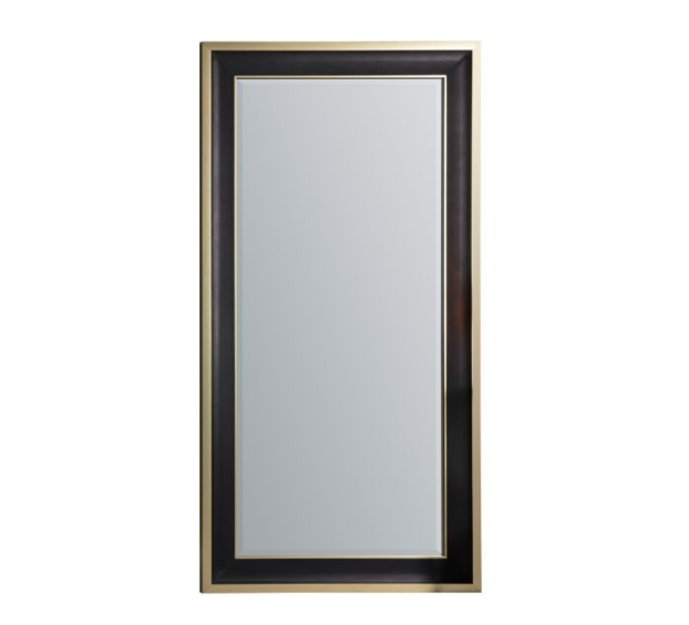  GalleryDirect-Gallery Interiors Edmonton Leaner Mirror-Black 701 
