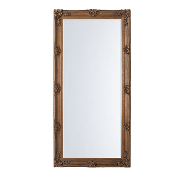 Gallery Interiors Abbey Leaner Mirror in Gold