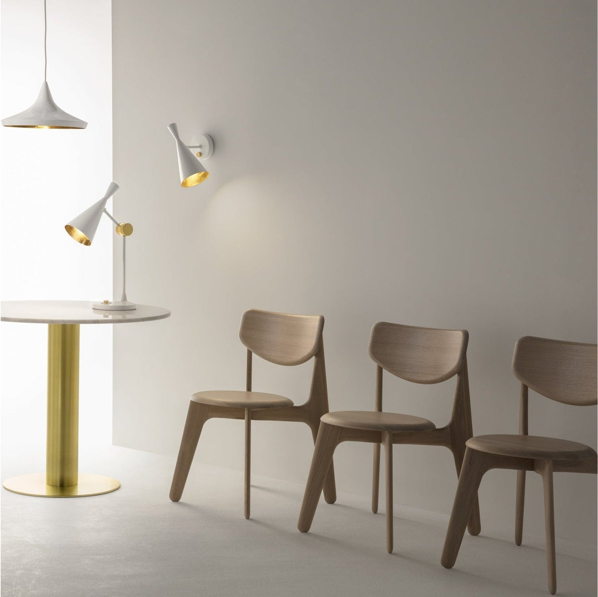 Tom Dixon Slab Chair Natural