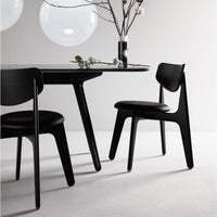 Tom Dixon Slab Chair Black Upholstered