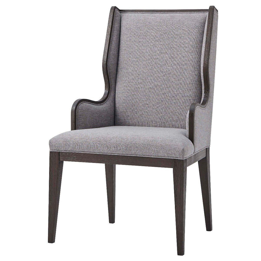 Della Armchair - Matrix Pewter Theodore Alexander 1
